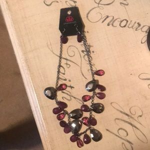 paparazzi necklace and earrings set